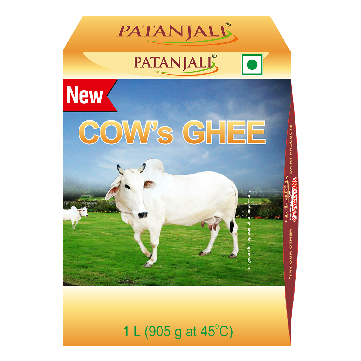 Patanjali Cow Ghee (1 L)