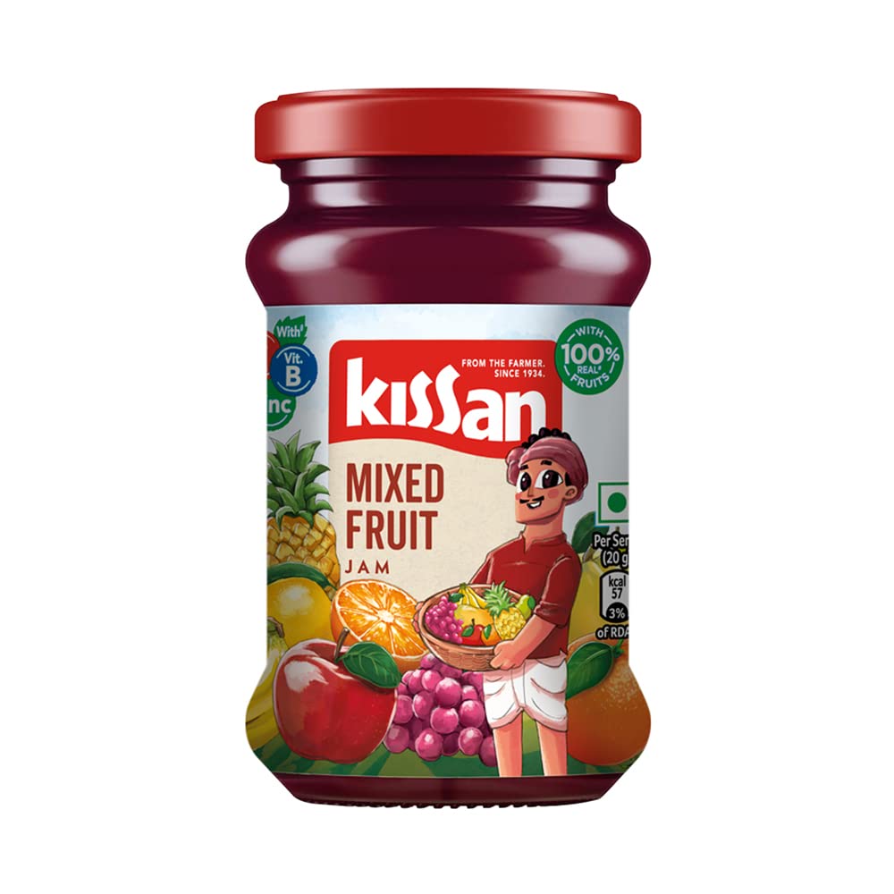 Kissan Mixed Fruit Jam (200 gm)