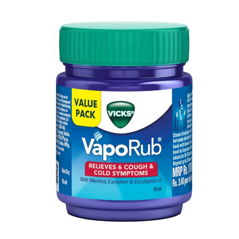 Vicks VapoRub Chest rubs & balms (Relieve Cold, Cough & Blocked Nose)