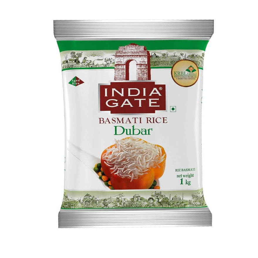 India Gate Dubar Pure Basmati Rice (1kg)