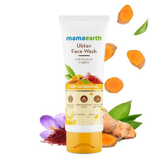 Mamaearth ubtan facewash (100 gm)