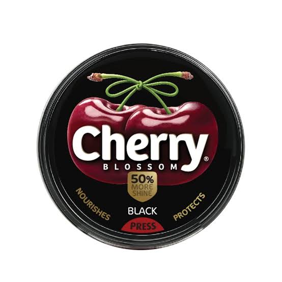 Cherry Blossom Black Wax Shoe Polish (40 gm)