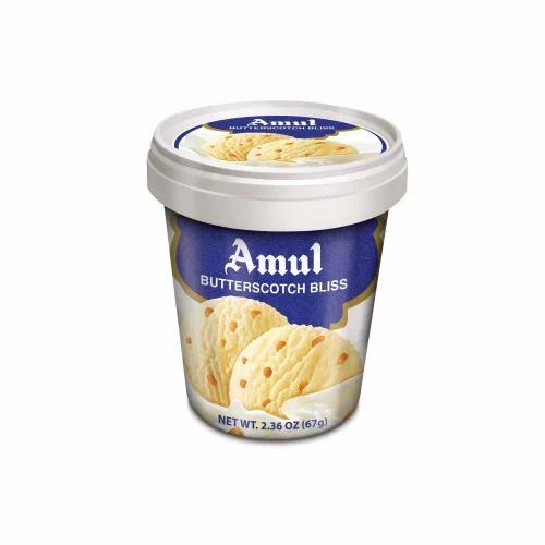 Amul Butterscotch Bliss icecream (67g)