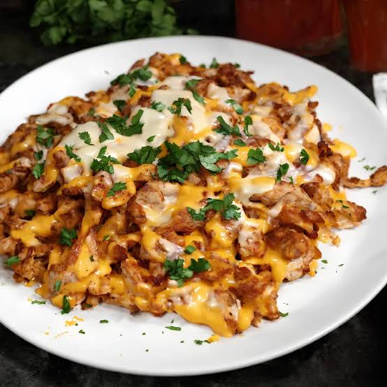 Fried Chicken Cheese Fries (The Kulhar Chuski)