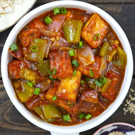 Chilli Paneer (Deep Jyoti)