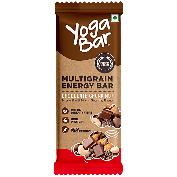 YogaBar Multigrain Energy Bar (Chocolate Chunk Nut)