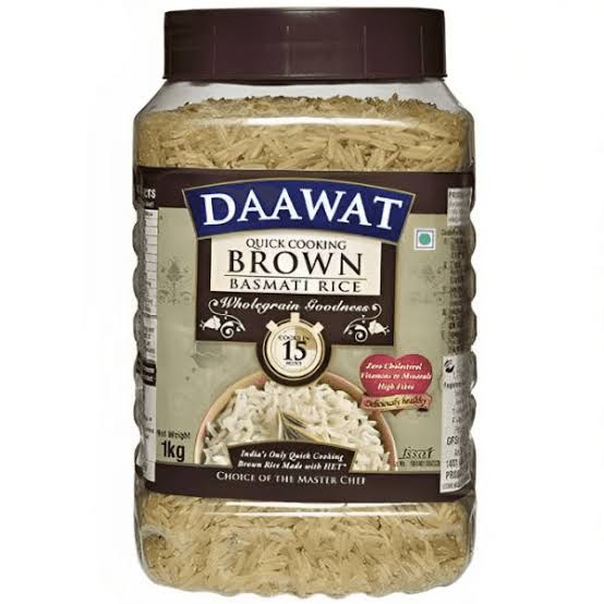 Daawat Brown Basmati Rice (1 Kg)