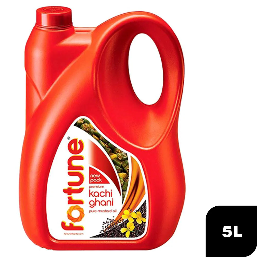 Fortune kacchi ghani mustard oil (5L)