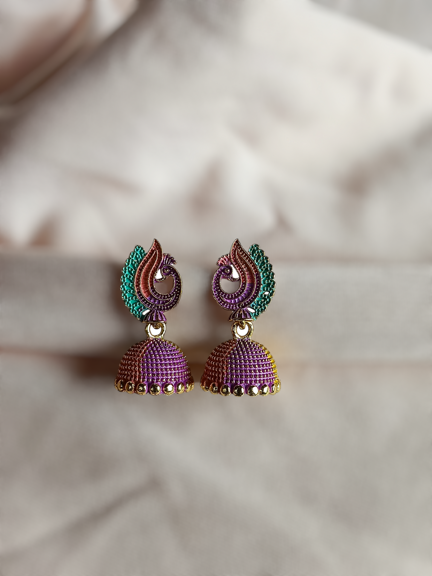 Multi colour earrings