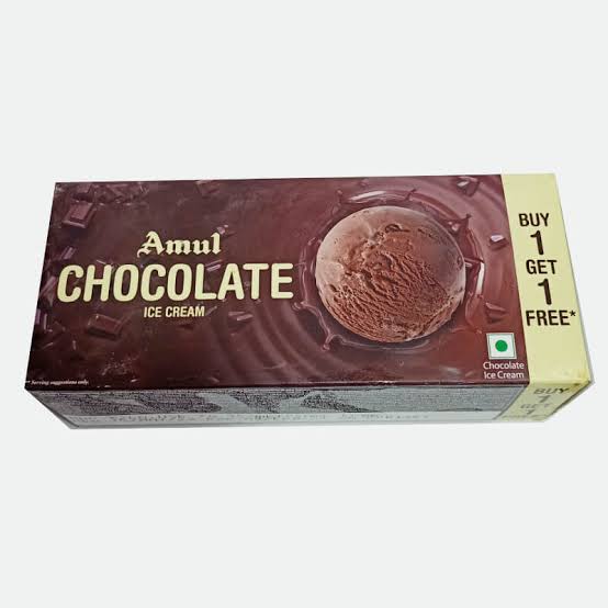 Amul Chocolate ice cream (750ml)