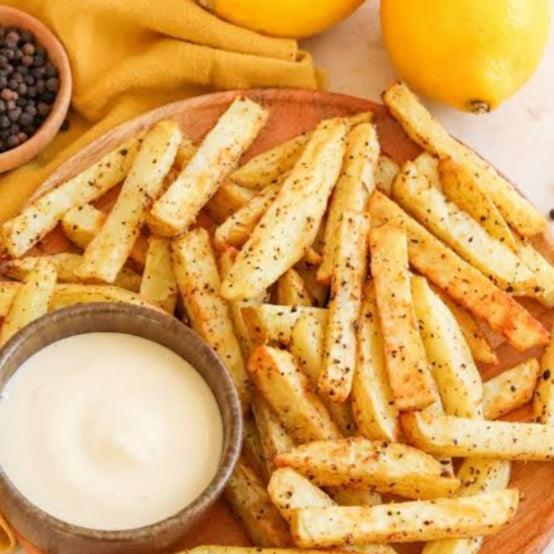 Lemon Chilly French Fries (The Kulhar Chuski)