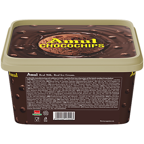 Amul Chocochips Ice cream (1 Litre)