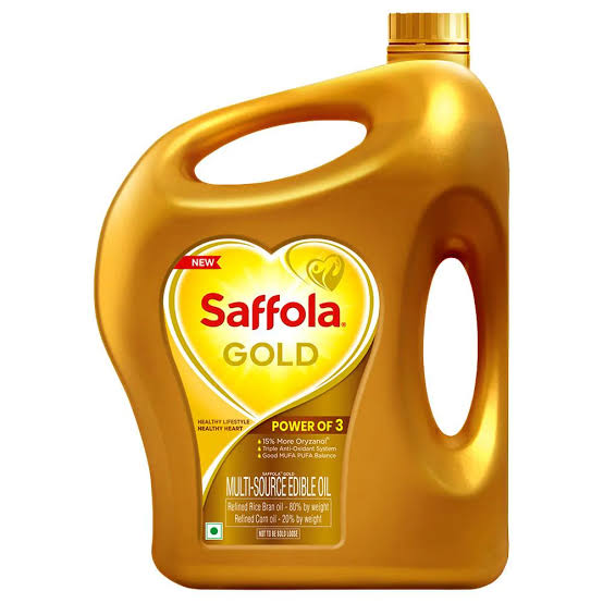 Saffola Gold Rice Bran and Corn Based Blended Oil (3 Litre)