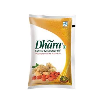 Dhara Filtered Groundnut oil (1 Litre)