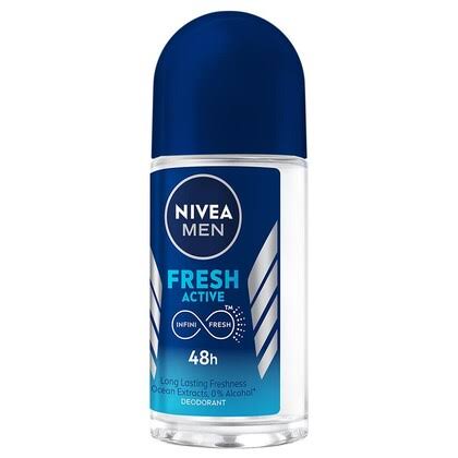 Nivea Men Fresh Active 48h Deodorant Roll on (50 ml)