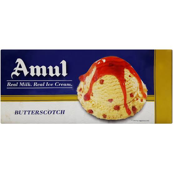 Amul Butterscotch Bliss icecream (750ml)