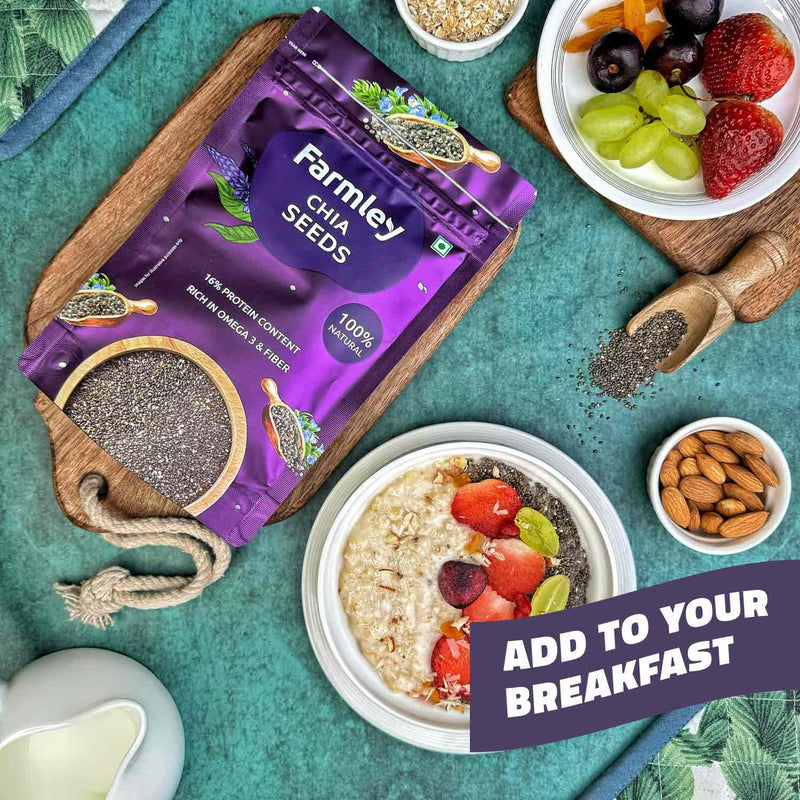 Farmley Chia Seeds [200 g]