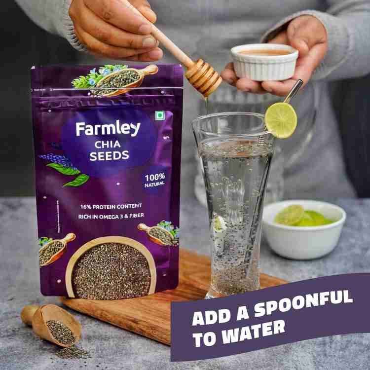 Farmley Chia Seeds [200 g]