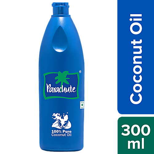 Parachute 100% Pure Coconut Hair Oil  (300 ml)