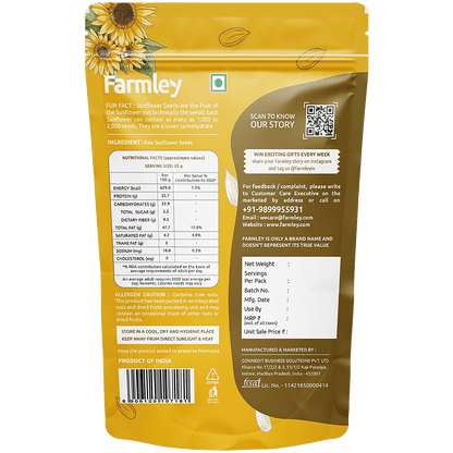 Farmley Sunflower Seeds [200g]