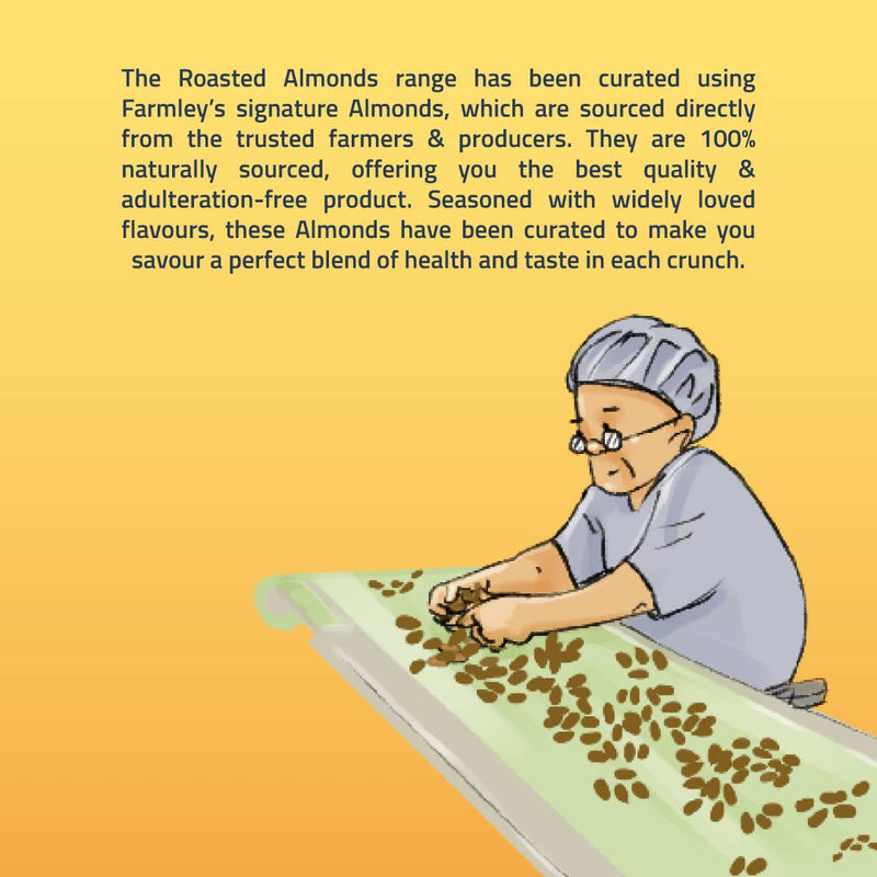 Farmley Classic Salted Almonds [200 g]