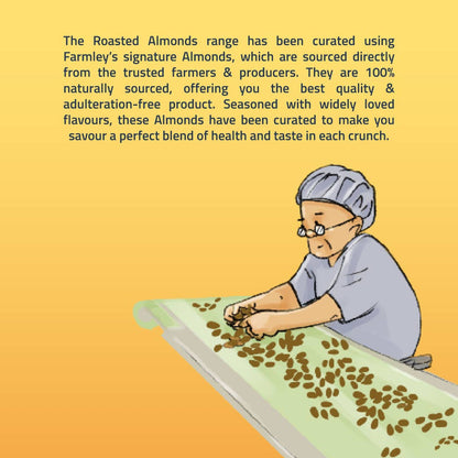 Farmley Classic Salted Almonds [200 g]