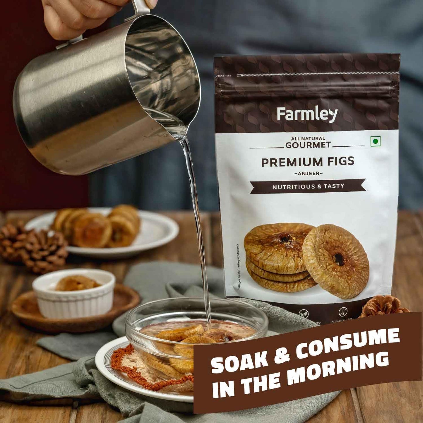 Farmley Premium Figs (Anjeer) [200 g]