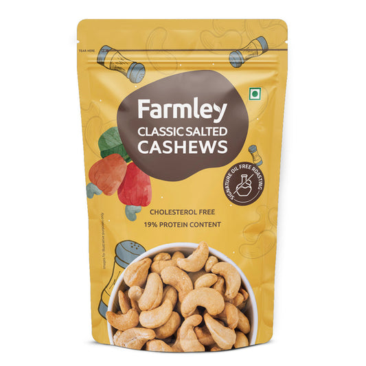 Farmley Classic Salted Cashews [160 g]
