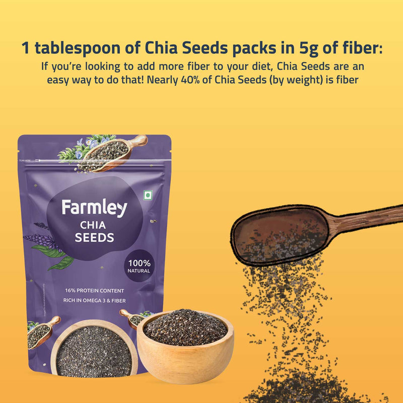 Farmley Chia Seeds [200 g]