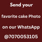 Get your favorite customized cake (1 pound)  in 2-3 Hours. Contact Us @7070053105