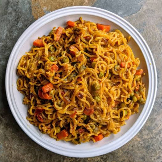 Masala Maggie  [street and straw]