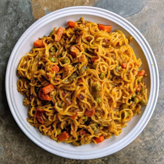 Masala Maggie  [street and straw]