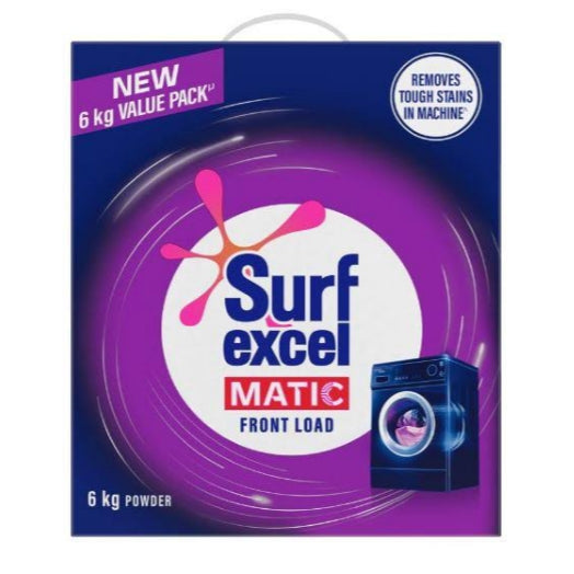 Surf exal Matic Front Load detergent powder  (6kg)