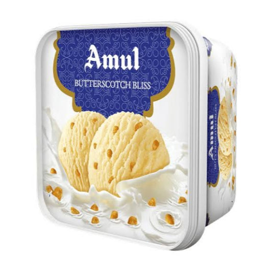 Amul Butterscotch Bliss icecream (540g) [1 ltr]