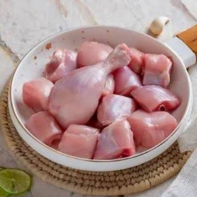 Raw Chicken Meat (Without skin) [500 gm]  (Available from 8:30 am to 1:00 pm and 4:00 pm to 8:30 pm)