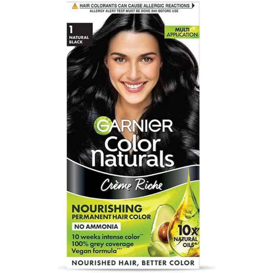 Garnier color naturals Hair colour (Natural Black)