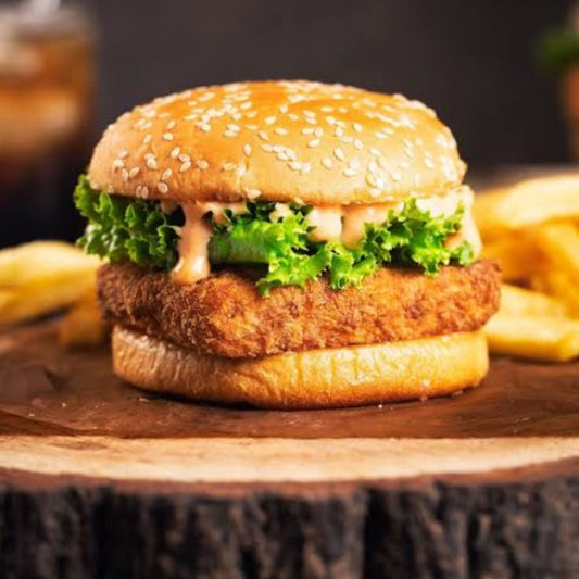 Crumbly Paneer cheese Burger  [Perfectus]