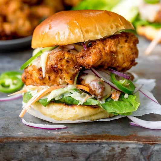 KC Special Chicken Burger   [The Kulhar Chuski]