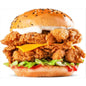 Double Decker Chicken Burger  [The Kulhar Chuski]