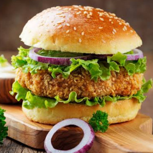 Chatpati Veggie Burger  [The Kulhar Chuski]