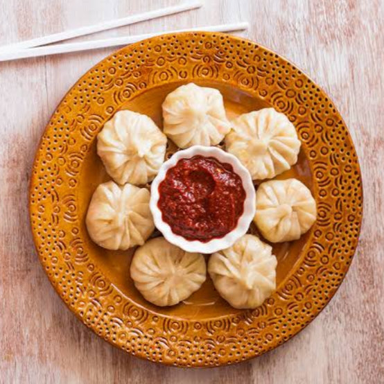 Veg steam momos   [The Kulhar Chuski]