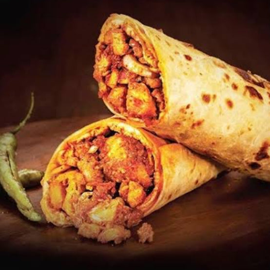 Spicy Soya Chaap Tikka Roll  [The Kulhar Chuski]