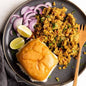 Egg Bhurji Masala pav  [The Kulhar Chuski]