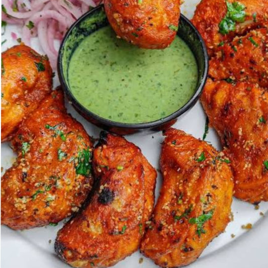 Tandoori Chicken Momos  [The Kulhar Chuski]