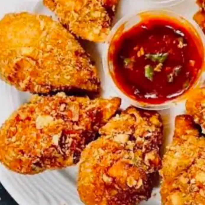 Kurkure Chicken Momos  [The Kulhar Chuski]