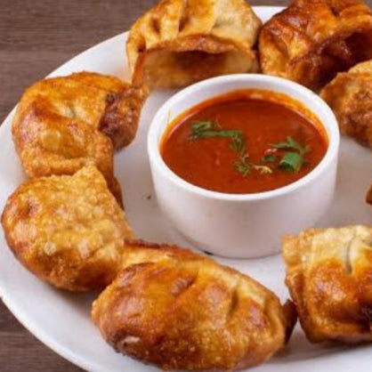 Chicken Fried Momos  [The Kulhar Chuski]