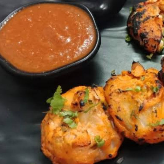 Tandoori Paneer Momos  [The Kulhar Chuski]