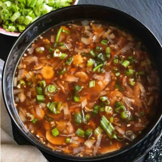 Veg Hot and Sour Soup  [Hotel Deep Jyoti]