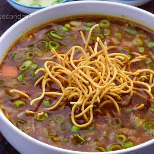 Veg Manchow Soup  [Zaika]