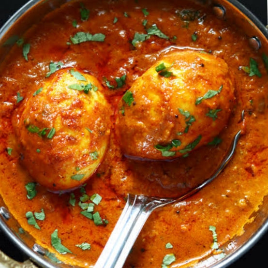Egg Curry [2 pcs./Half Plate] (JULI'S KITCHEN)